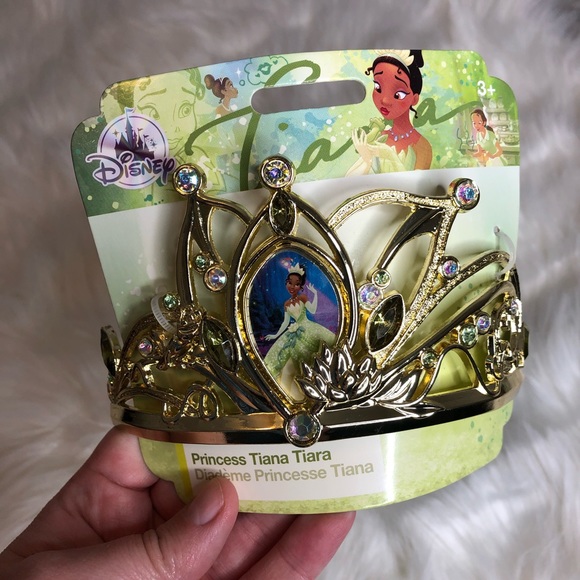 NWT Disney Parks The Princess and the Frog Tiana Metal Crown Tiara